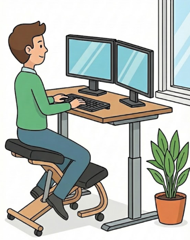Ergonomic Kneeling Chair