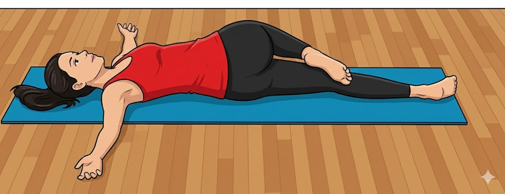 Reclining Spinal Twist
